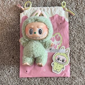 Brand New Labubu Exciting Macaron in green grape